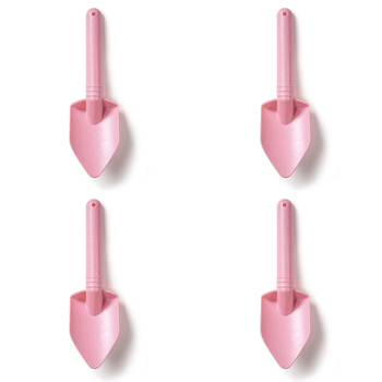 4PK Bigjigs Toys 20cm Eco Spade Kids Toy Blush Pink 18m+