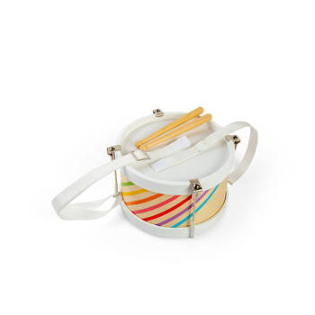 Bigjigs Toys Wood Drum Musical Kids Music Toys 21x21cm 3y+