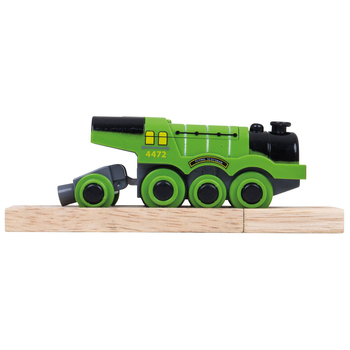 Bigjigs Rail Flying Scotsman Battery Engine Train w/ Magnetic Couplings 3y+