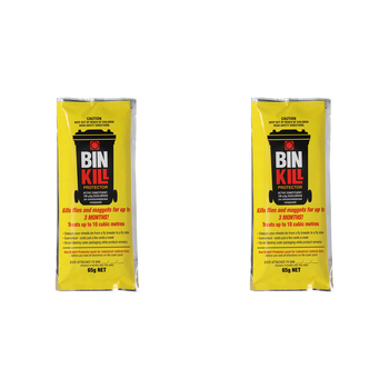 2PK Binkill 65g Commercial Waste Bin Cleaner Sanitizer