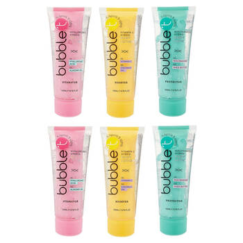 6PK Bubble T Hybrid Body Lotion Moisturiser 150ml Nourishing Hydrating Care
