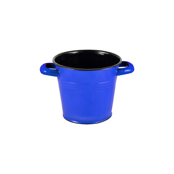 Urban Style Enamelware 1L Ice Bucket w/ Hollow/Handles - Blue