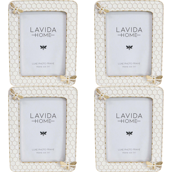 4PK LVD Bee Frame Decorative Display Home Lounge Decor