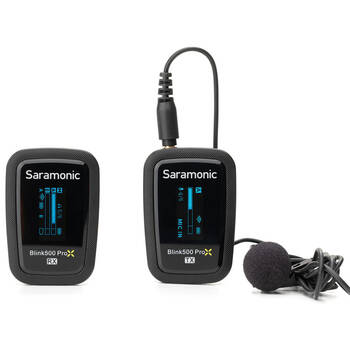 2pc Saramonic 2.4GHz Wireless Microphone RX/TX Kit For Camera/Smartphone