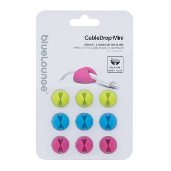 9pc BlueLounge CableDrop Mini - Bright