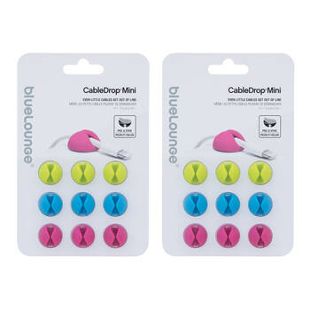 18pc BlueLounge CableDrop Mini - Bright