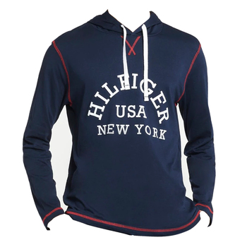 Tommy Hilfiger Men's Size S Sleepwear Jersey Hoodie Dark Navy