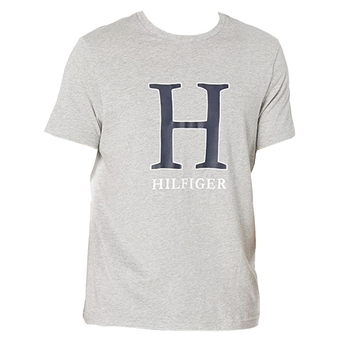Tommy Hilfiger Men's Size XL Sleepwear Graphic Tee Grey Heather