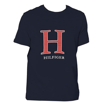 Tommy Hilfiger Men's Size M Sleepwear Graphic Tee Dark Navy