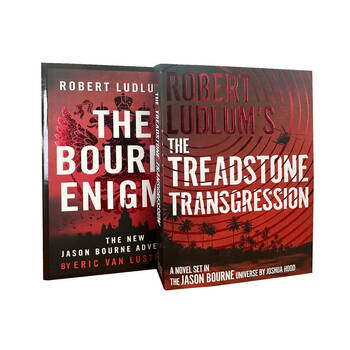 Robert Ludlum Jason Bourne Set of 2 Paperback Books/Novels Joshua Hood