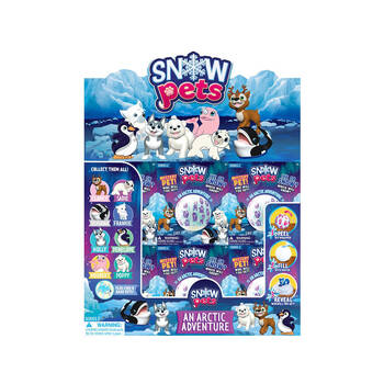 18pc Creative Kids Snow Pets Sealed Blind Packs Water Surprise 5y+ Series 2