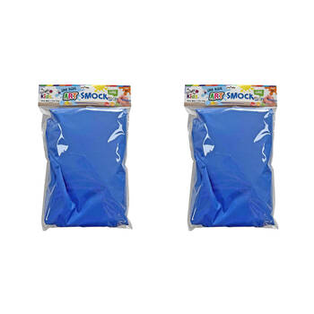 2PK Craft For Kids Long Sleeve Art Smock Water-Resistant Large 70x77cm 5y+