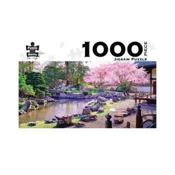 1000pc Puzzlemaster Jigsaw Puzzle Sakura Trees Japan Anti Glare Finish 12y+