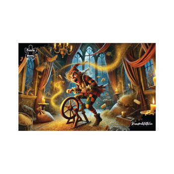 1000pc Puzzlemaster Jigsaw Puzzle Rumpelstiltskin Fairy Tale Artwork 12y+