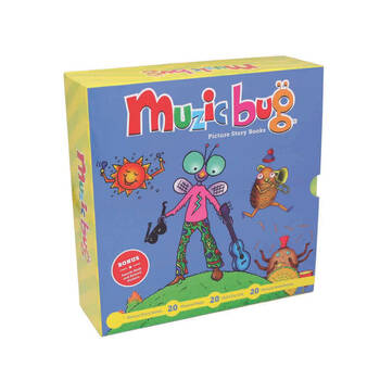 Muzicbug Picture Story Books 20 Paperback Book Set Dr Rebecca Meaney