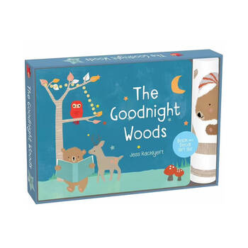 The Goodnight Woods Children's Hardback Book And Decal Set Jess Racklyeft
