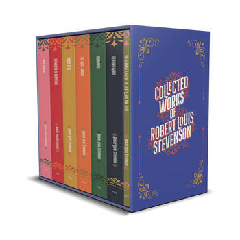 Collected Works of Robert Louis Stevenson 7 Paperback Book Collection 1912 Pages