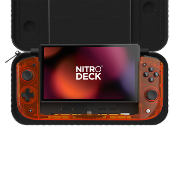 CRKD Nitro Deck Crystal Collection Orange Zest Limited Edition w/ Carry Case