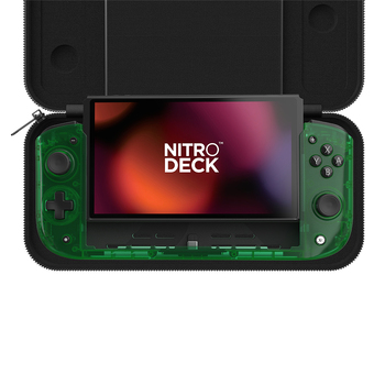 CRKD Nitro Deck Crystal Collection Emerald Green Limited Edition w/ Carry Case