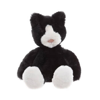 Charlie Bears Puddy the Kitten Small Kids Plush Toy 0Y+ Black