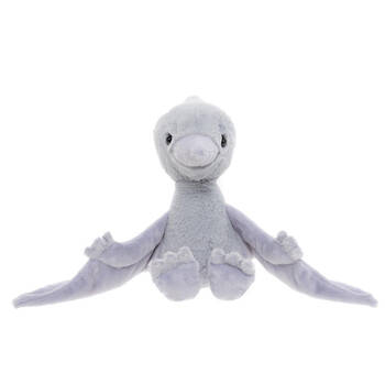 Charlie Bears Wings the Pterodactyl Dinosaur Kids Large Plush Toy 0Y+ Grey