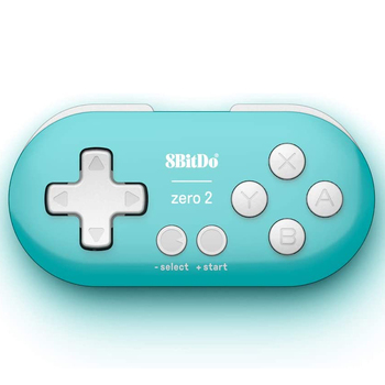 8BitDo Zero 2 Bluetooth Gamepad/Controller - Turquoise