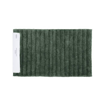 Algodon Polyester Lawson Plush Bath Runner Non-Slip Soft Mat Thyme 50x80cm