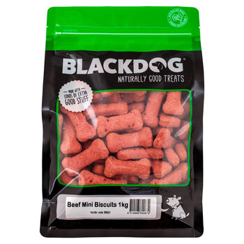 Blackdog Mini Biscuits - Beef 1kg