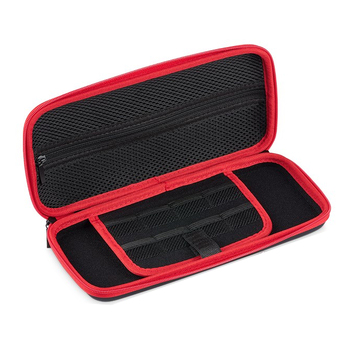 3rd Earth Protection Carry Case For Nintendo Switch/Lite Black/Red