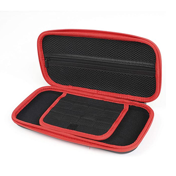 3rd Earth Premium Protection Case/Kit For Nintendo Switch & Lite Black/Red
