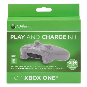3rd Earth Play & Charge Kit For Xbox One Controller