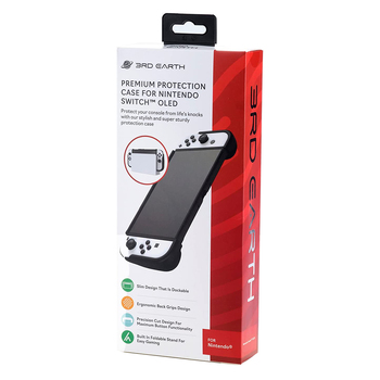 3rd Earth Premium Protection TPU Case For Nintendo Switch OLED Black