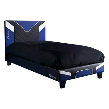 X Rocker Cerberus Junior Single Gaming Bed Frame Compact Style Blue