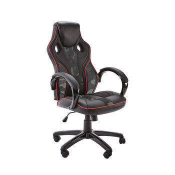 X Rocker Kratos Ergonomic Office Junior Gaming Chair Red/Black