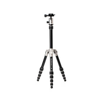 Benro MeFoto Backpacker Aluminium Tripod Q0 Ball Head 132cm - Titanium