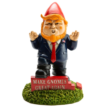 Presedential Make Gnomes Great Again Themed Novelty Garden Gnome