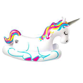 BigMouth Inc. 2.13m Inflatable Unicorn Rocking Float