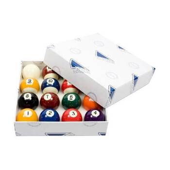 12pc Mitchell Kelly Pool 2" Standard Set Polyester D Grade Balls Billiards/Pool
