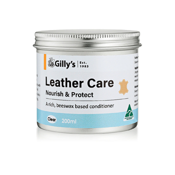 Gilly's Clear 200ml Leather Care Nourish & Protect For Furniture