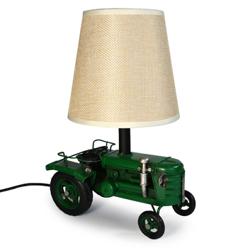 Auto Petit USB LED Lamp Tractor 17.5x25.5cm Green