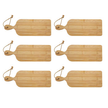 6PK Boyle Bamboo Chopping & Serving Board Small For Kitchen/Crafts 32x11.5x1.2cm