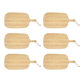 6PK Boyle Bamboo Chopping & Serving Board Large For Kitchen/Crafts 40x19x1.2cm