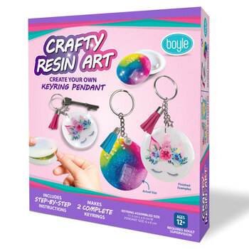 Crafty Resin Art Keyring Project Kit