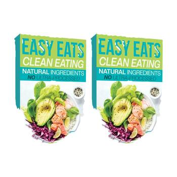 2PK  Boxer Gifts Clean Eating Easy Eats Cards Kitchen Funny Game Set