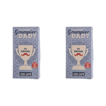 2PK Boxer Gifts Is Anyone Grumpier Than Dad Family Card Game