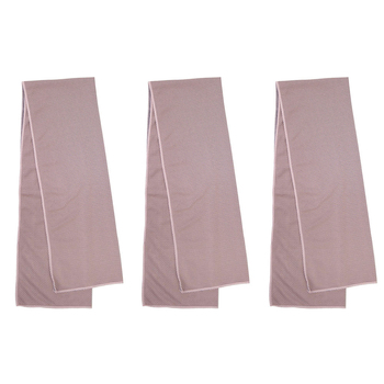 3PK Bambury Recovery Snap Cold Cooling Towel Pink Gym Workout