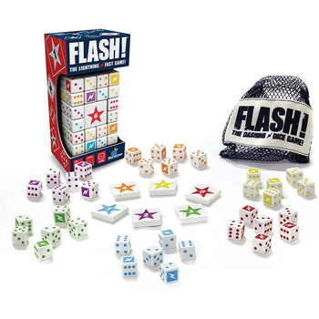 Blue Orange Games Flash 2-6 Player Kids/Children Fun Dice Game 7y+