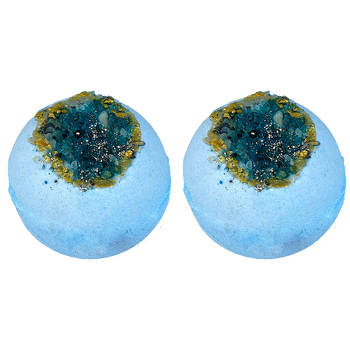 2PK Bomb Cosmetics Crystal Clear Scented Bath Bomb Blaster