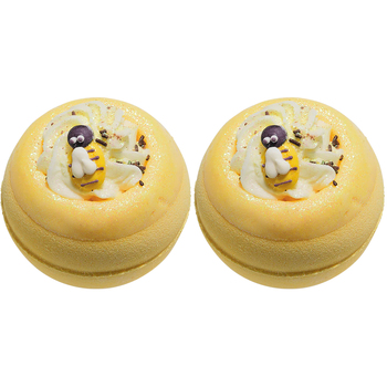 2PK Bomb Cosmetics Honey Bee Mine Bath Bomb Blaster Body Fragrance