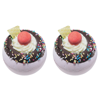 2PK Bomb Cosmetics Move Over Pavlova Bath Bomb Blaster Body Fragrance